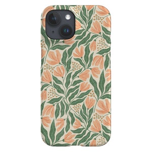 Coque de portable Nadine By Amy MacCready | Élégante coque Art Déco Flower Blooms pour iPhone 16 15 14 Samsung Galaxy S24 Google Pixel 8 Harper & Blake