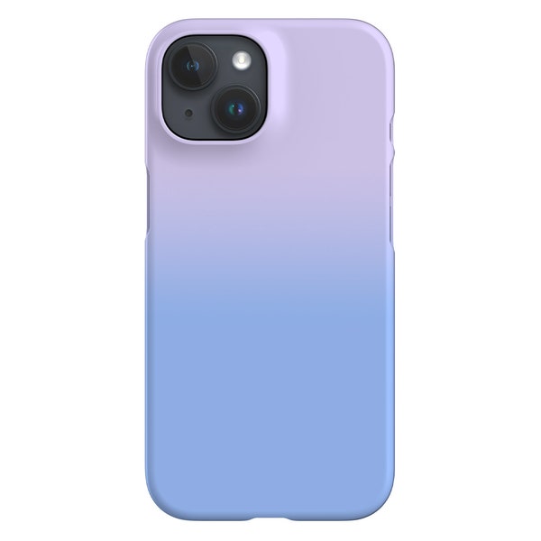 Gradient Phone Case - iPhone Cover - Samsung Galaxy Cell - Google Pixel Shell - Ombre - Art - Colour - Gloss - Matte - Silicone - Blue