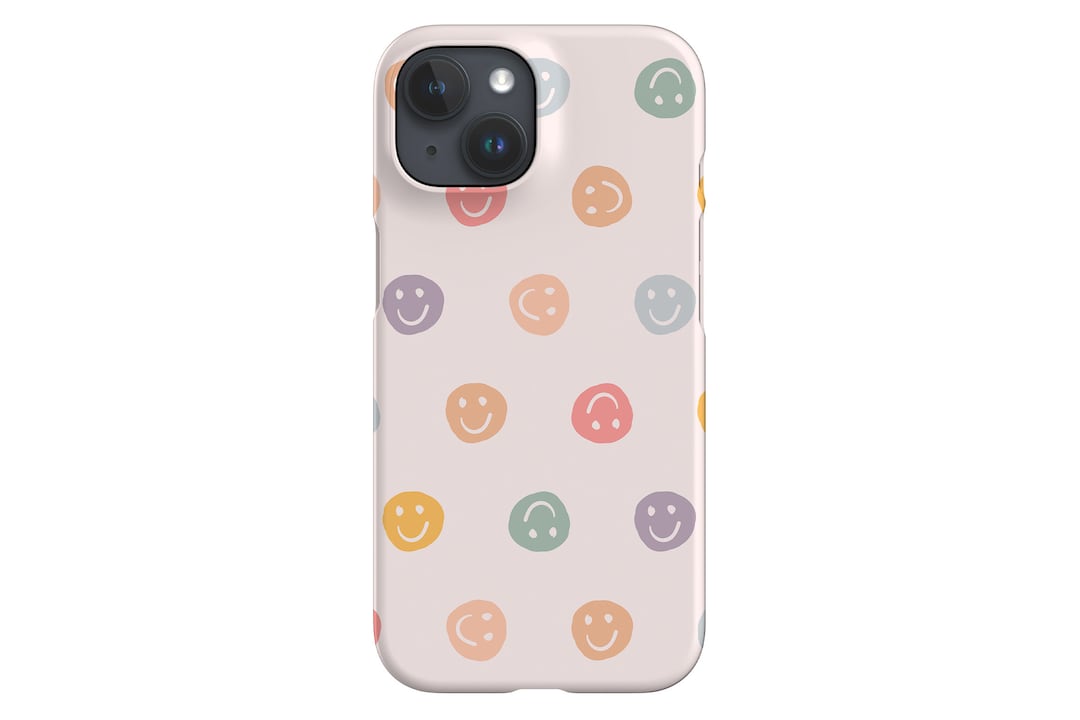 DEUXIEME CLASSE - まるこ　SMILE patched iphone cover i14-branded_smilewarp-