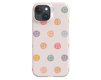 Smiley Face Phone Case | Retro Y2K | Cover for iPhone 16 15