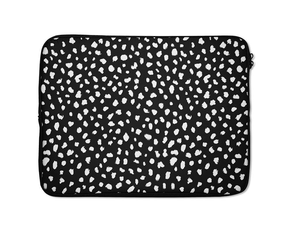 polka dot laptop sleeve