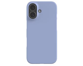 Still Tone Solid Colour Soft Sky Blue Phone Case: Minimalist iPhone, Galaxy, Pixel