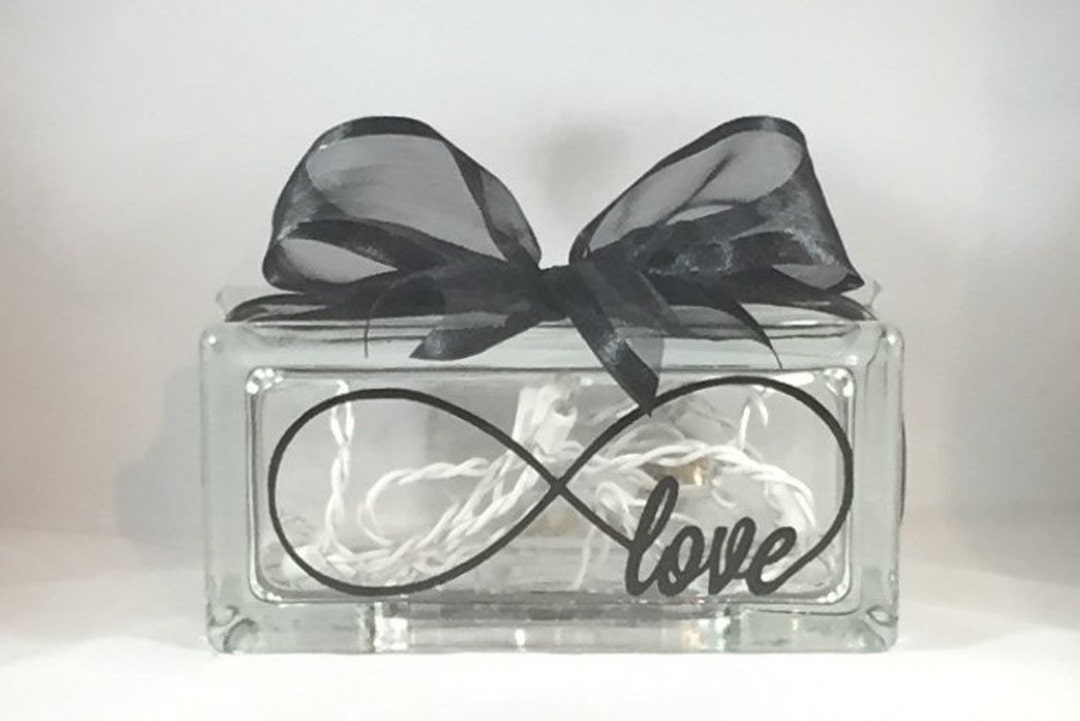 Love Infinity / Infinity Love Rectangular Decorative Home Decor Lighted ...