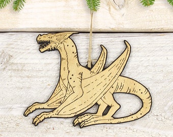 Dragon Christmas Ornament