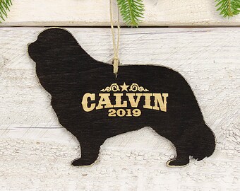 Personalized Cavalier King Charles Spaniel Dog Christmas Ornament, Dog Gift, Griff