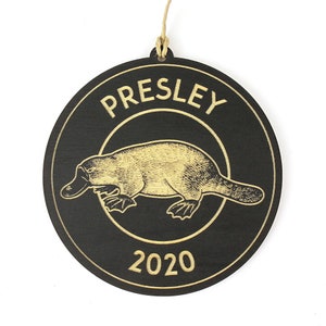 Personalized Platypus Ornament #2