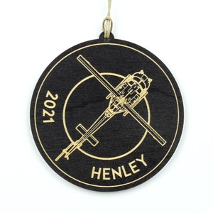 Personalized Huey UH-1 Iroquois Helicopter Ornament