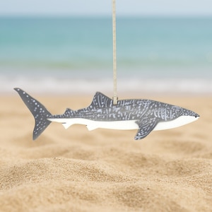 Whale Shark Christmas Ornament