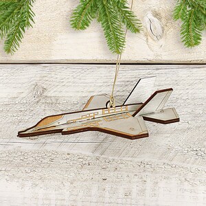 F-35 Lighting II Fighter Jet Airplane Christmas Ornament image 2