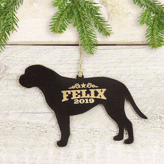 French mastiff christmas ornament Clearance