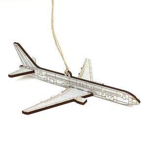 767 Airliner Jet Airplane Christmas Ornament