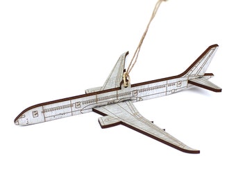 787 Airliner Jet Airplane Christmas Ornament