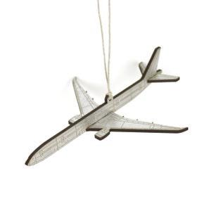 777 Airliner Jet Airplane Christmas Ornament