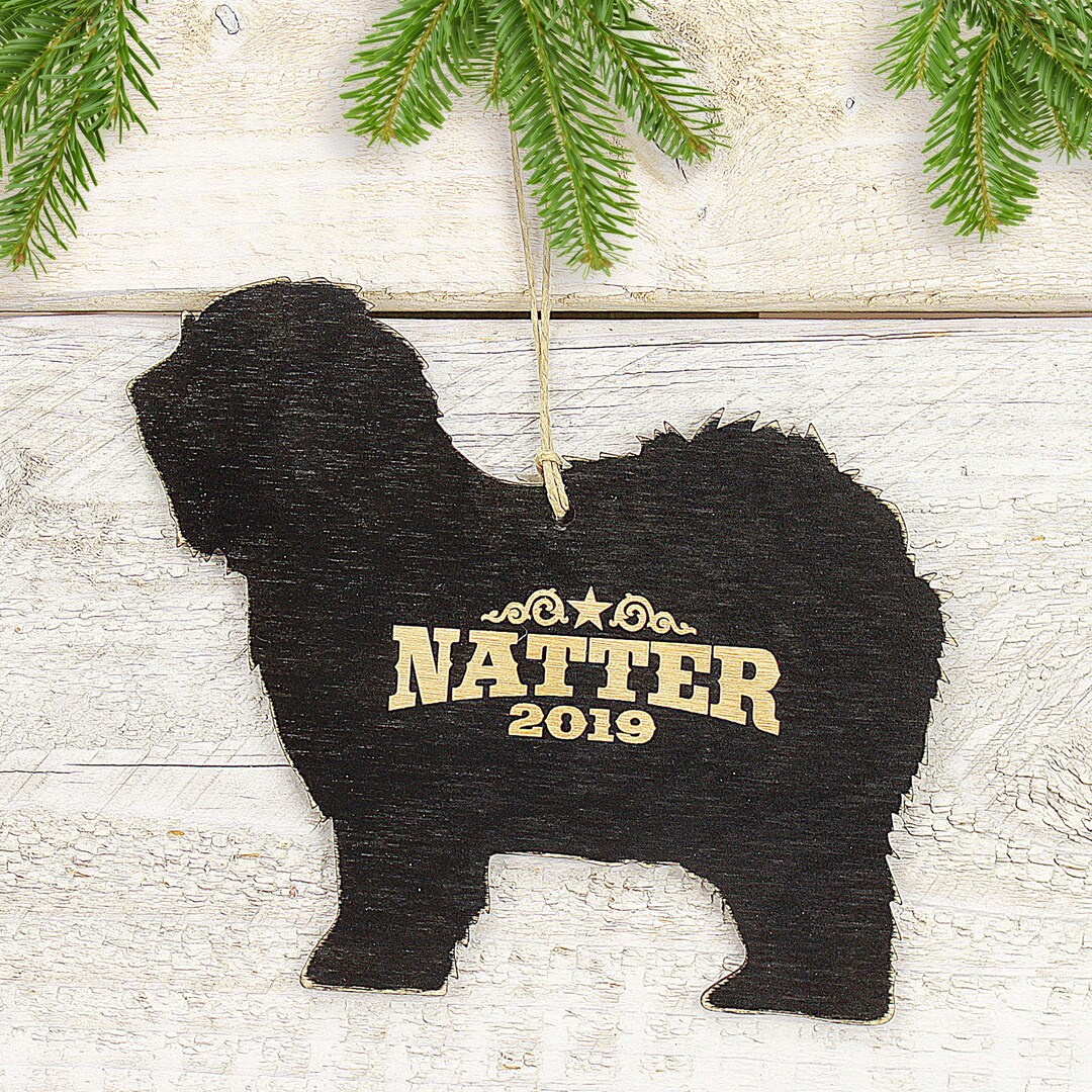 Personalized Newfoundland Dog 2 Christmas Ornament, Dog Gift, Newf