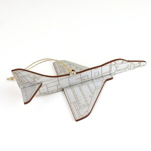 A-4 Skyhawk Jet Airplane Christmas Ornament