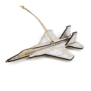 F-15 Fighter Jet Airplane Christmas Ornament