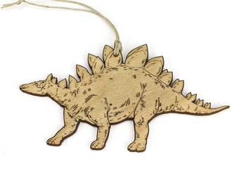 Stegosaurus Christmas Ornament