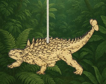 Ankylosaurus Christmas Ornament