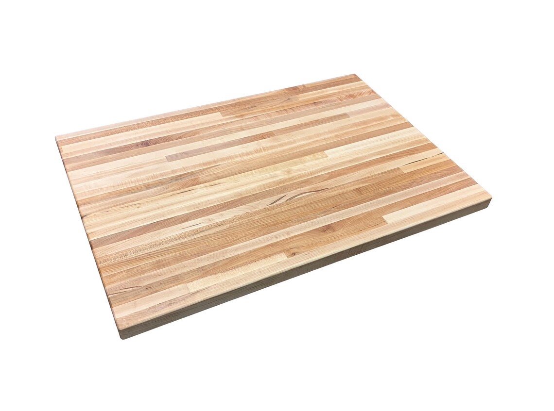 Maple Butcher Block Countertop in Any Custom Size Kitchen Etsy