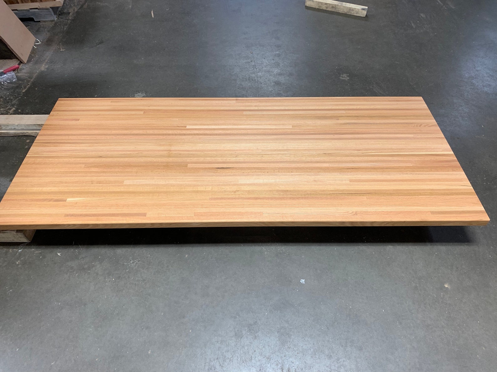 Walnut Butcher Block Wooden Shelf in Any Custom Size Wood Bar Etsy