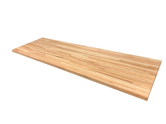Hickory Butcher Block Countertop Wood Kitchen Counter Top Etsy