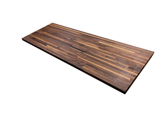 Walnut Butcher Block Bar 1 5 X 18 X Custom Sizes Etsy