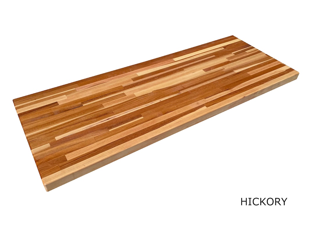 Solid Butcher Block Countertop - Garage Workbench Must-have