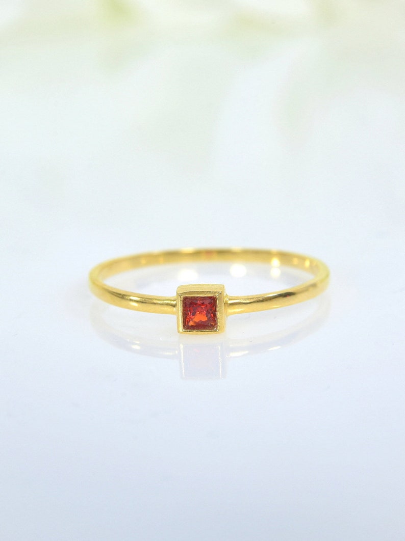 Dainty Ring Birthstone ring gold amethyst ring gemstone ring stacking ring for women delicate ring mothers ring mom gift for her