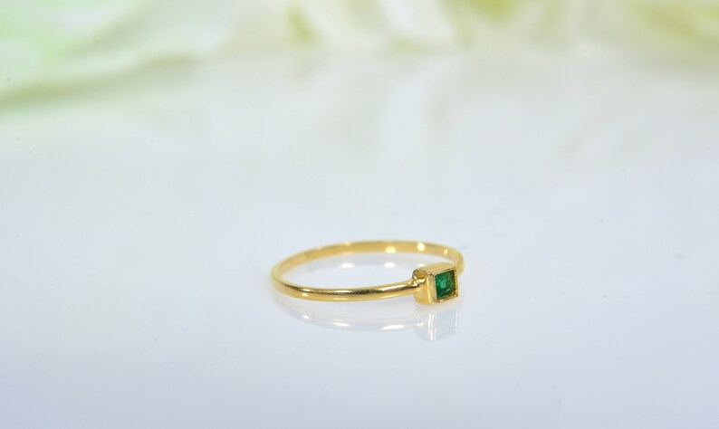 Dainty Ring Birthstone ring gold amethyst ring gemstone ring stacking ring for women delicate ring mothers ring mom gift for her