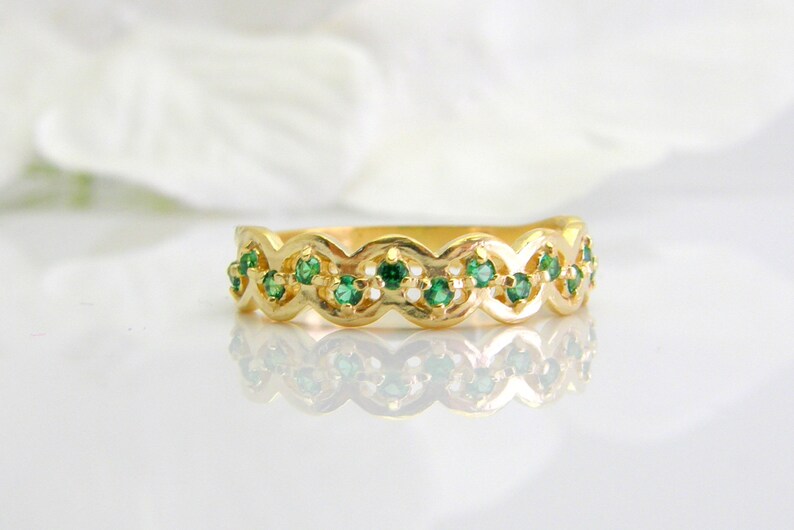Mothers ring 14k gold any birthstones gemstone ring 14k gold band multi stone ring