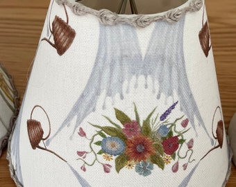 Handmade lampshade Angel Strawbridge fabric table lampshade French Shabby Chic French country style