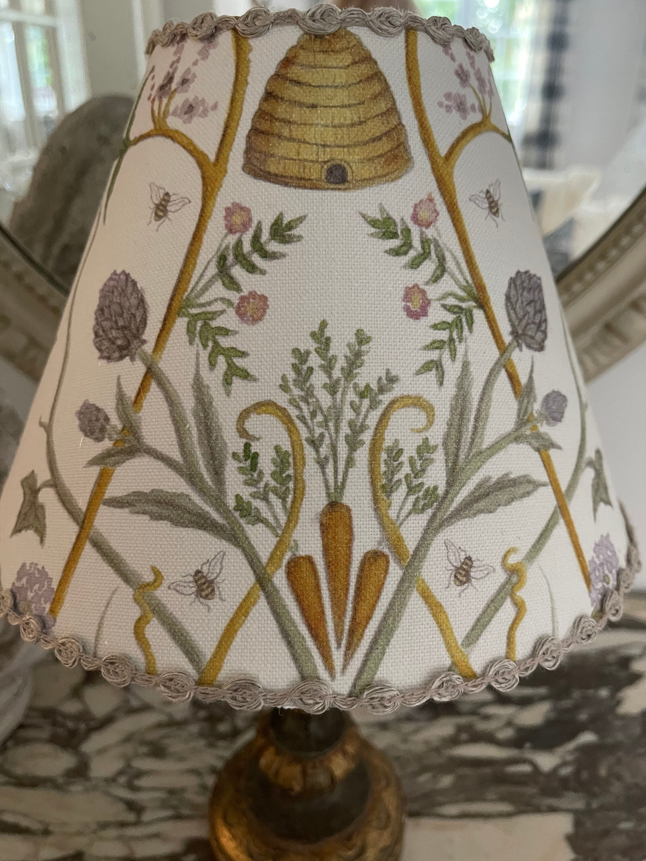 Handmade lampshades Angel Strawbridge fabric table lampshade Etsy