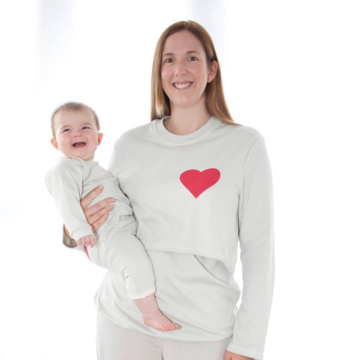 breastfeeding pyjama top