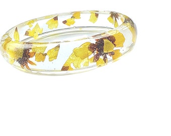 Handmade Sunflower Bangle