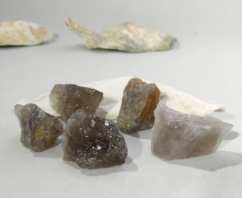 Smokey Quartz Crystalraw Healing Crystalgrounding Etsy