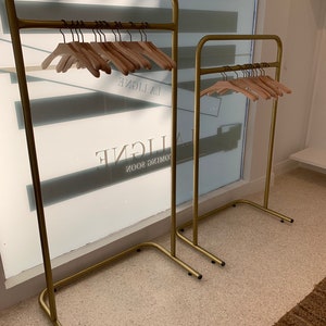 Free Standing Clothing Rack, Industrial Clothes Rack, Boutique Display Garment Rack, Coat Rack Standing, Wedding Dress Rack