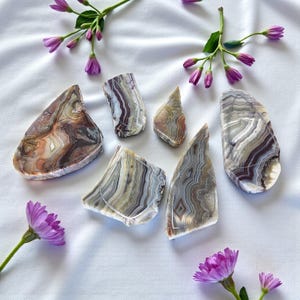 Agate, preforms, mini slab, lot, cabbing rough, lapidary, #R-6831
