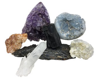 Mixed stones, lot, small, 1 lb, display, specimen, #R-692