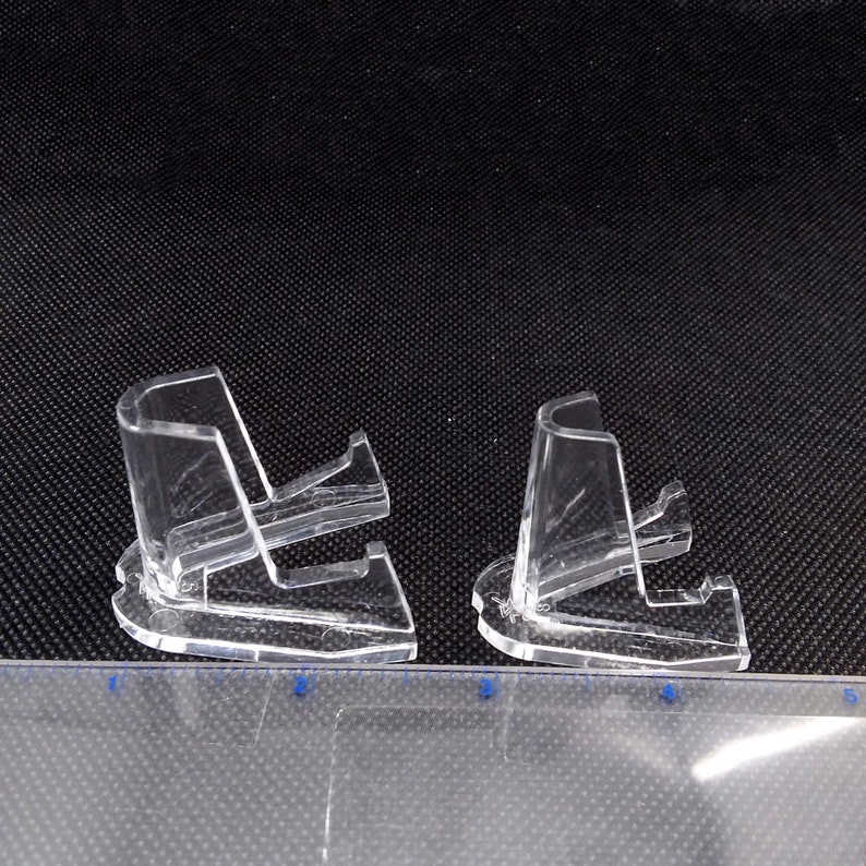 Object Display Stand Triangle Easel Stand, Acrylic, Display Stand, 2 Sizes Medium or Large ...