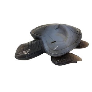 Agate, sea turtle, 5&quot;, animal, carving, display, specimen, #R-2924