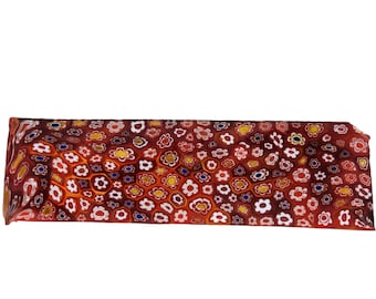 Millefiori Glass, slab, cabbing rough, lapidary, #R-6708