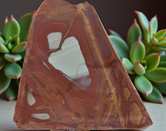 Noreena Jasper, slab, cabbing rough, #R-7100