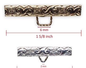 Handmade Pendant to Brooch Converter, Sterling Silver or Gold Filled, #2059
