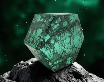 Malachite, box, polished, high grade, display, #R-6736