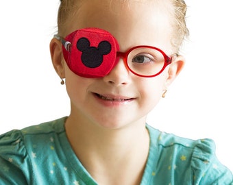 Eyeglass Eye Patch (Child Mouse)