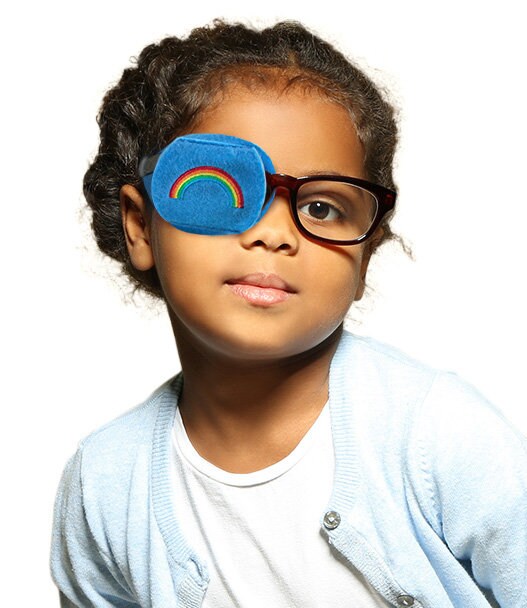 Eyeglass Eye Patch (child Rainbow) - Etsy