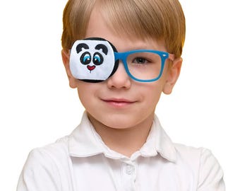 Eyeglass Eye Patch (Child Panda)