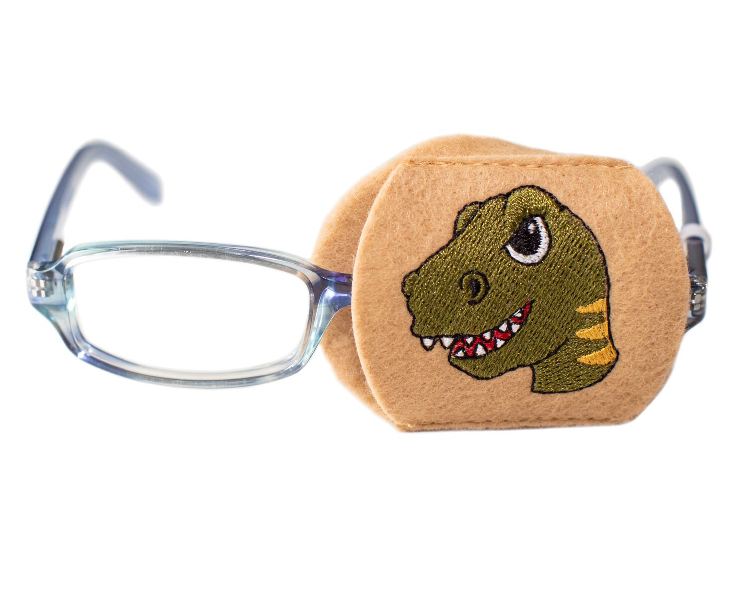 Eyeglass Eye Patch child Dinosaur Etsy