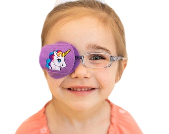 Eyeglass Eye Patch (Child Unicorn)