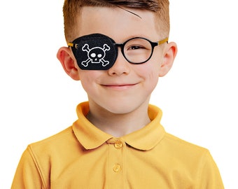 Eyeglass Eye Patch (Child Skull)